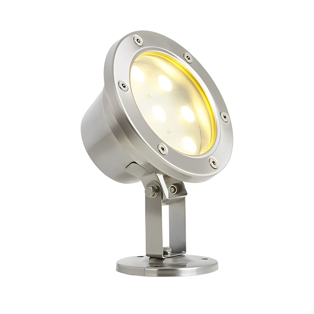 AC12V Modern LED Underwater Pool Lights Chrome Adjustable Spot Light - Lamp Outdoor