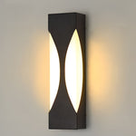 Creative Rectangular Waterproof LED Black Modern Outdoor Wall Sconce Lighting - Lamp Outdoor
