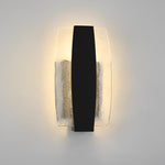 Waterproof LED Handmade Bubbles Glass Black Modern Outdoor Wall Light - Lamp Outdoor