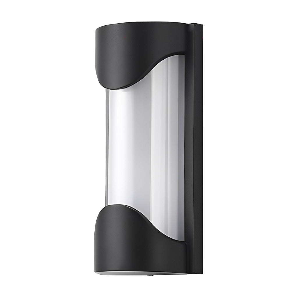 Creative Waterproof LED Black Modern Outdoor Wall Lamp Exterior Lights - Lamp Outdoor