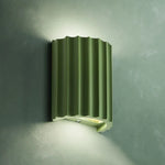 Cora Semi-cylindrical Resin Wall Lamp - Lamp Outdoor