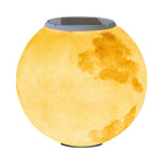 Moon Waterproof LED Modern Solar Post Caps Lights Pillar Light - Lamp Outdoor