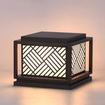 Square Waterproof LED Modern Outdoor Solar Post Caps Lights Pillar Light - Lamp Outdoor