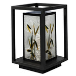 Artistic Solar LED Pathway Lights with Landscape Pattern - Lamp Outdoor