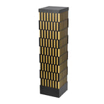 Grid-Designed LED Black Outdoor Lawn Lamp Modern Waterproof Landscape Bollard Lights - Lamp Outdoor