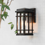Retro Simple Waterproof Bubbles Glass Shade Modern Outdoor Wall Light - Lamp Outdoor
