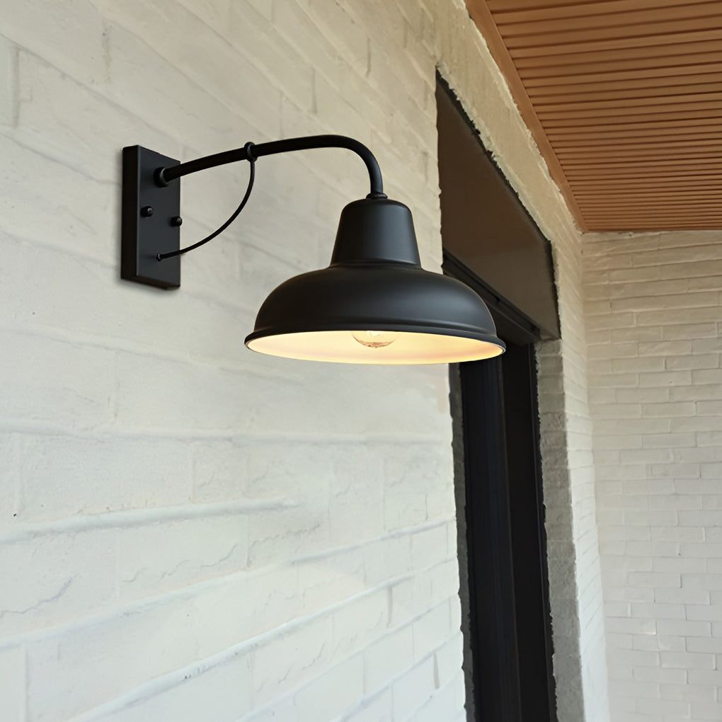 Vintage Trumpet Shaped LED Waterproof Retro Outdoor Wall Lights Wall Lamp - Lamp Outdoor