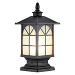 Retro Creative Waterproof Modern Outdoor Fence Post Lights Pillar Lamp - Lamp Outdoor