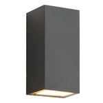 Rectangular Waterproof Up and Down Lights LED Solar Modern Wall Sconce Lighting - Lamp Outdoor