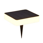 Seamless Solar Disk Lights Elegant LED Ground Lighting for Outdoor Landscapes - Lamp Outdoor