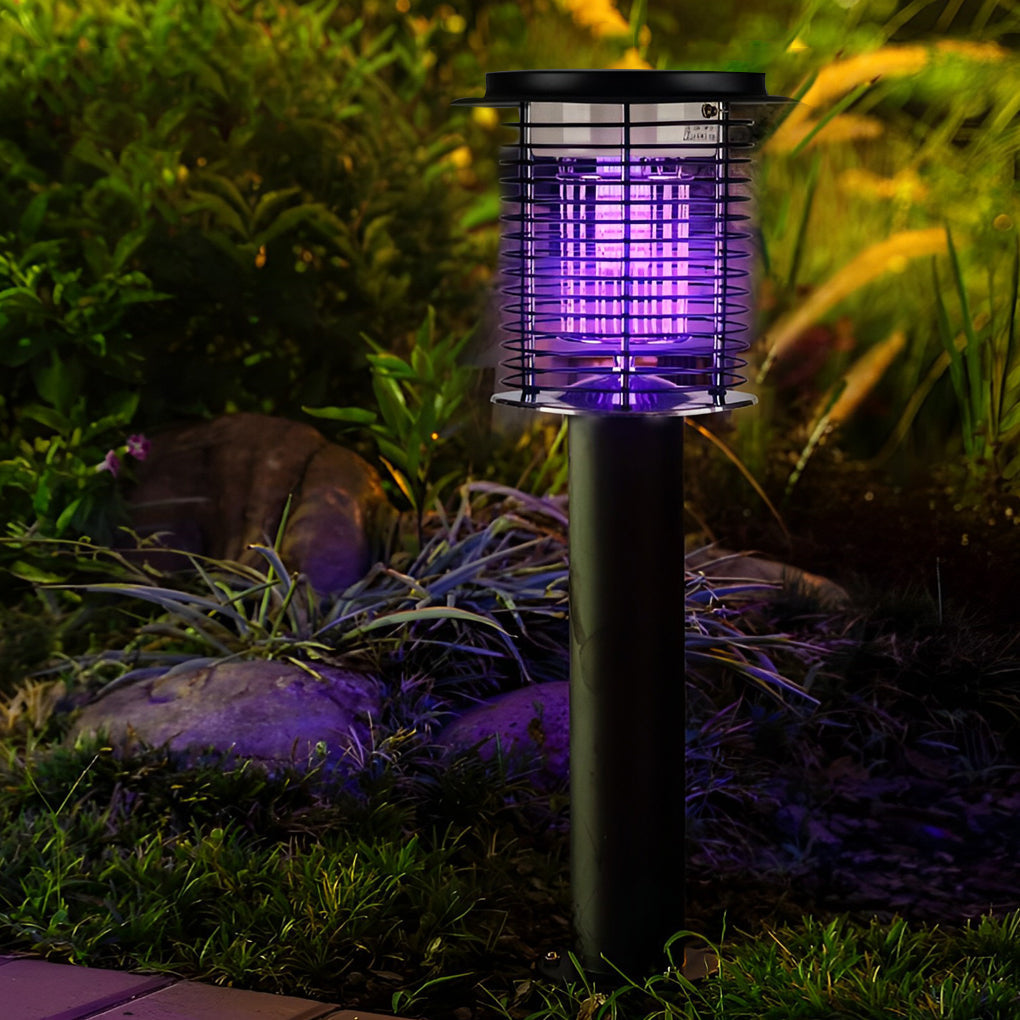 Efficient Mosquito Killer Lamp - Solar & USB Charging, Dual Light Frequency - Lamp Outdoor