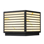 Square IP65 Waterproof LED Solar Modern Outdoor Deck Post Lights Pillar Light - Lamp Outdoor