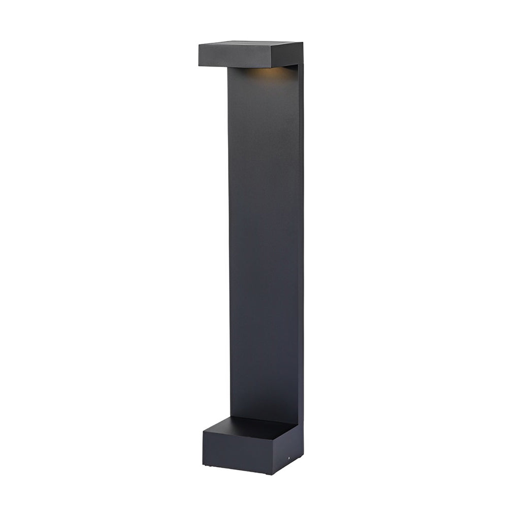 Aluminum LED I-Shaped Pathway Lights - Modern, Waterproof Black Finish - Lamp Outdoor