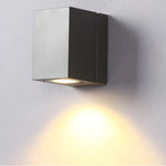 Square Adjustable Waterproof Motion Sensor LED Sconces Indoor Outdoor Wall Lamp Spot Lights - Lamp Outdoor