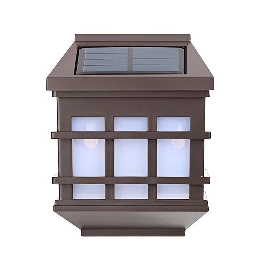 Solar LED Light-controlled Motion Sensor Modern Outdoor Wall Lamp - Lamp Outdoor