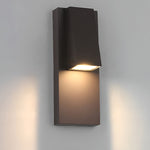 Rectangle Waterproof LED Black Modern Outdoor Wall Lamp Wall Light Fixture - Lamp Outdoor