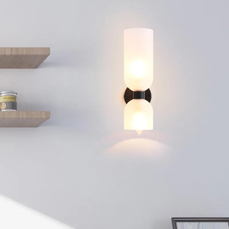 Solea Glass Wall Lamp Sconce - Lamp Outdoor