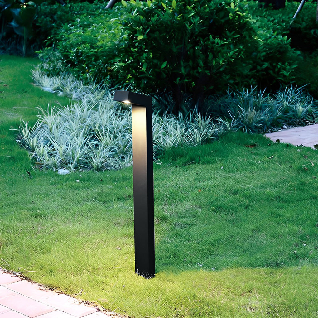 Sleek Black Aluminum Pathway Lights IP65 Waterproof, LED Outdoor Lighting - Lamp Outdoor