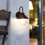 Creative Glass Metal LED Waterproof Modern Outdoor Wall Lamp Wall Sconce Lighting - Lamp Outdoor