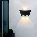 LED Up and Down Lights Waterproof Black Modern Sconce Wall Washer Light - Lamp Outdoor
