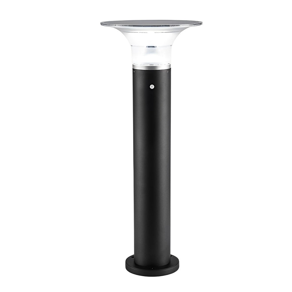 Efficient 3.5W Solar LED Path Downlights 360° Modern Black Landscape Lighting - Lamp Outdoor