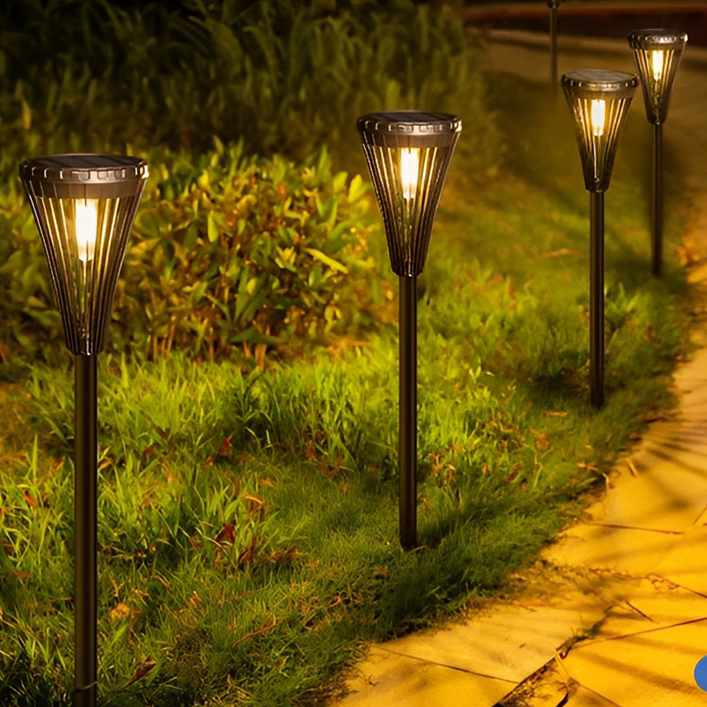 Waterproof Intelligent LED Solar Pathway Lights - Lamp Outdoor