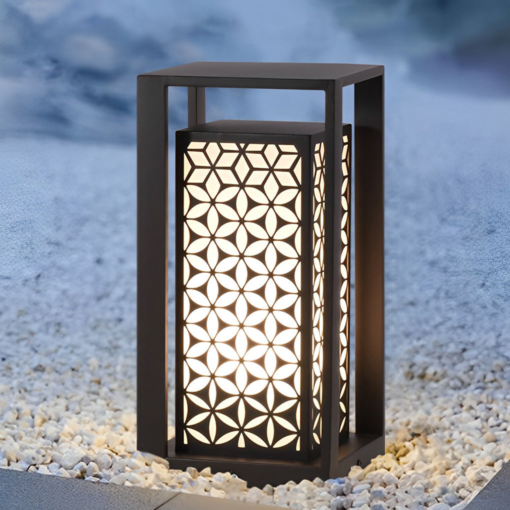 Galvanized Vintage Outdoor Pathway Lights Waterproof IP65 LED Lawn Lamps - Lamp Outdoor