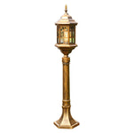 Elegant Slim Post LED Outdoor Post Lights Black/Bronze Pathway Lamps - Lamp Outdoor