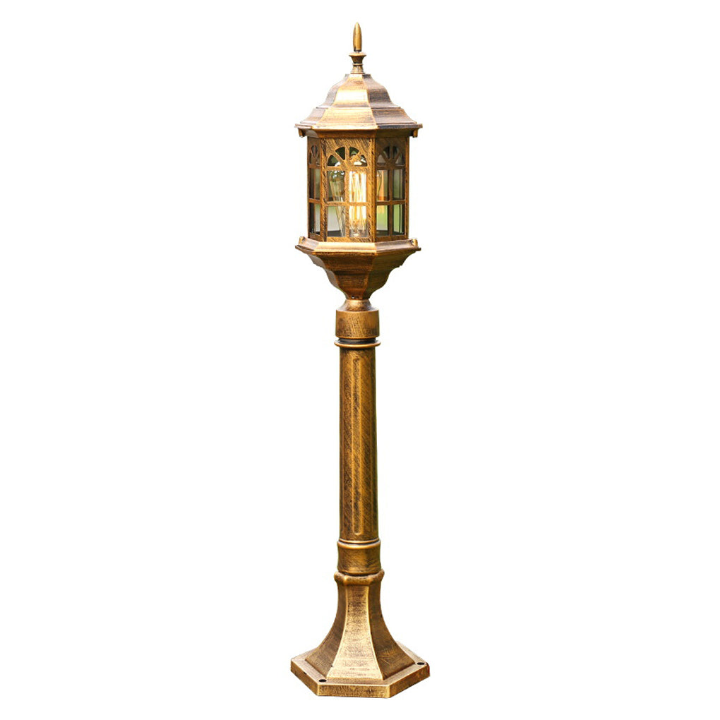 Elegant Slim Post LED Outdoor Post Lights Black/Bronze Pathway Lamps - Lamp Outdoor
