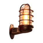 Retro Cage Shape LED 4w Waterproof American-style Outdoor Wall Lamp - Lamp Outdoor