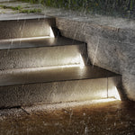 Triangle Automatic Charging Wire-Free Waterproof LED Solar Modern Step-Mounted Lights - Lamp Outdoor