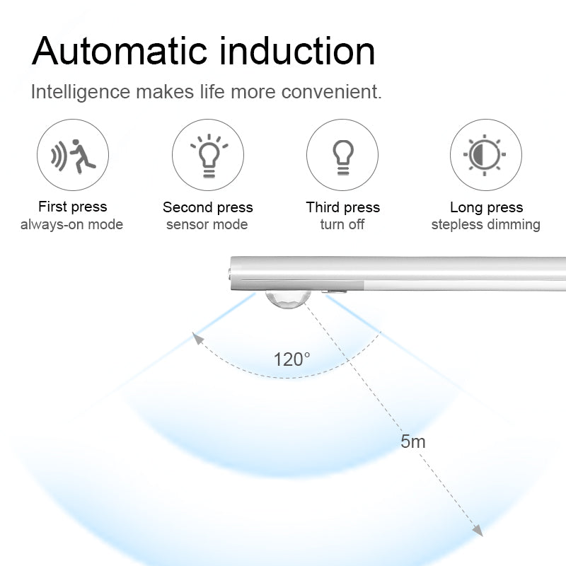 Three Color Under Cabinet Sensor Light Magnetic - Lamp Outdoor