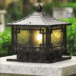 Waterproof Outdoor Garden Pillar Lights European style - Lamp Outdoor