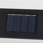 2PCS Solar Sunset Fence Lights RGB LED Outdoor Acrylic Bubbles Step Deck Light - Lamp Outdoor