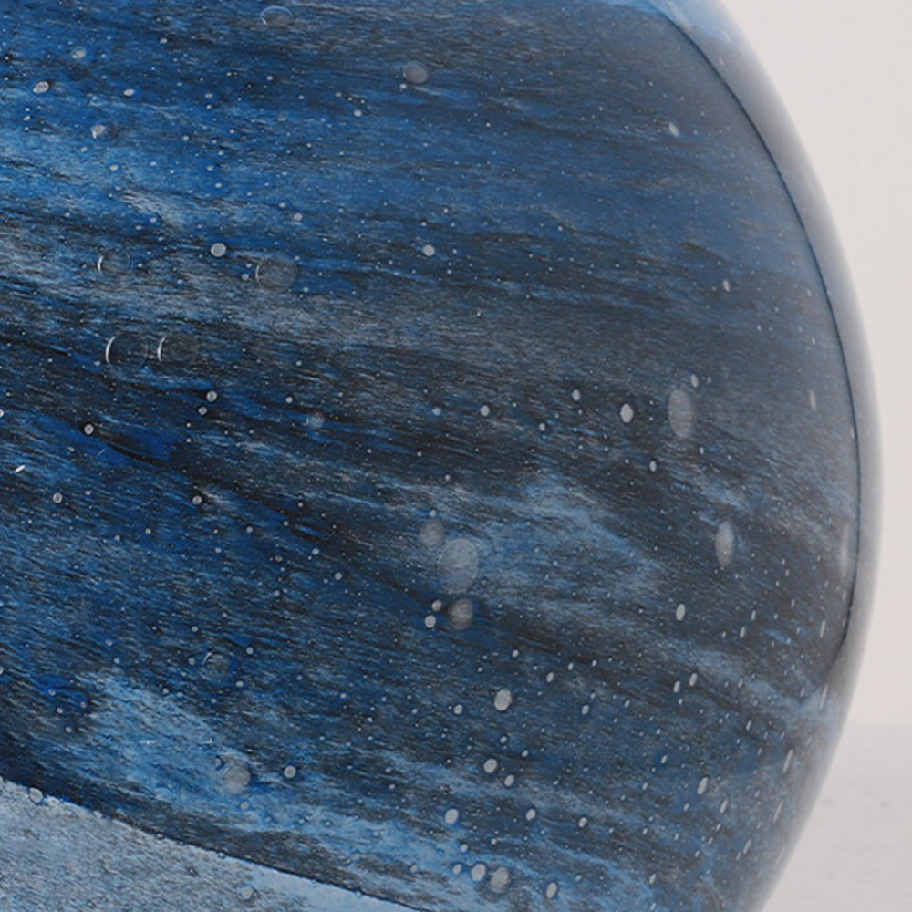 Aria Decorative Solar Acrylic Planet Outdoor Ground Light Milk Curry - Lamp Outdoor