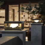 Ray Modern Mountain Metal Outdoor Lamp, Warm Light - Lamp Outdoor