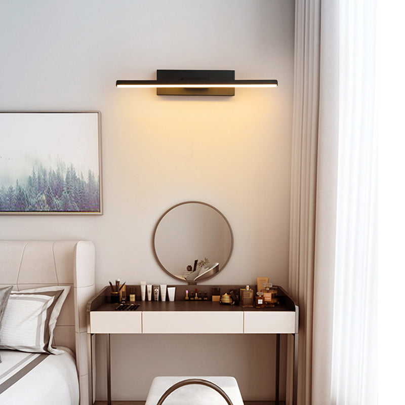 Struve Rotatable Wall Lamp for Bedroom, Black/White - Lamp Outdoor