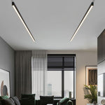 Solin Linear Black Ceiling Light/Wall Light - Lamp Outdoor