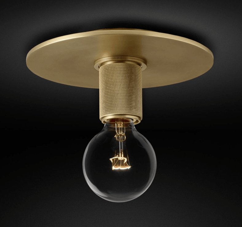 Simple Style Flush Mount Light - Lamp Outdoor