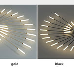 Wesley Modern Home Decoration Fireworks LED Ceiling Light - Lamp Outdoor