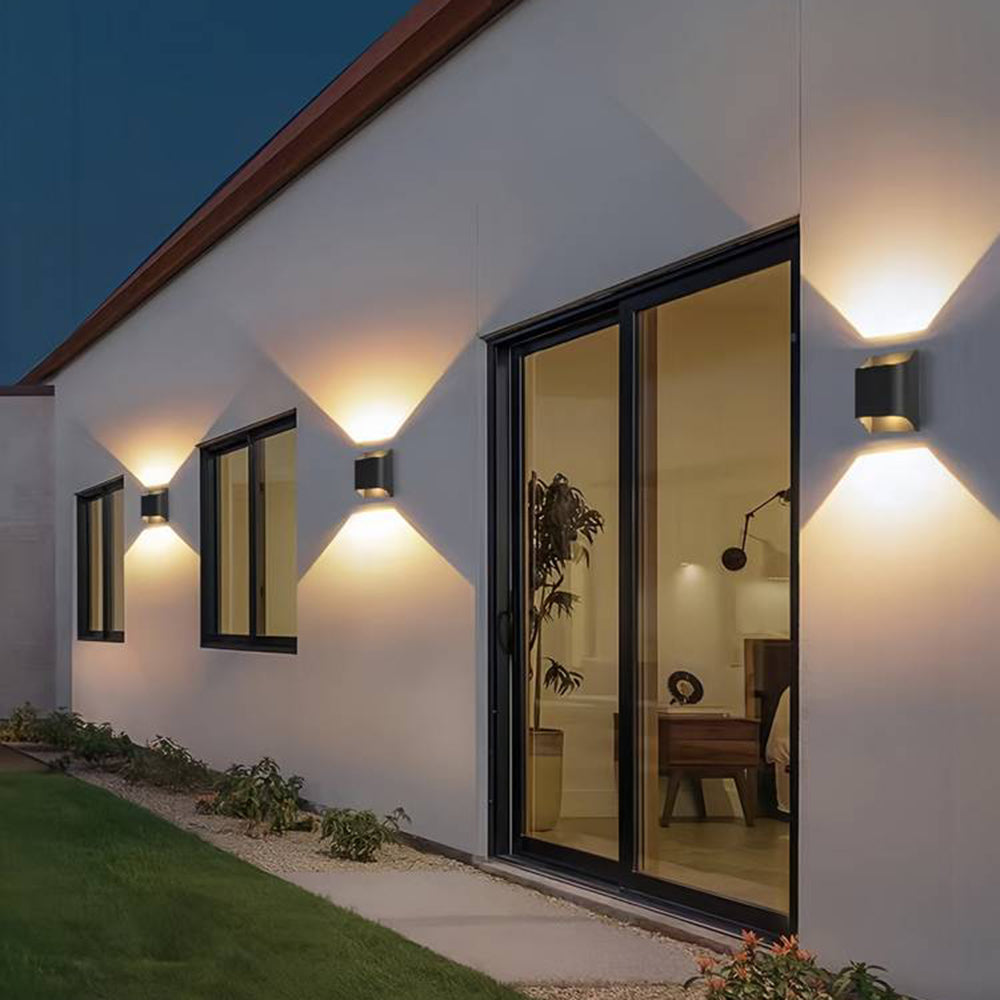 Ray Modern LED Outdoor Wall Lamp Metal Courtyard - Lamp Outdoor