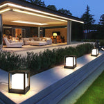 Ray Modern Rectangular Metal Outdoor Lamps - Lamp Outdoor