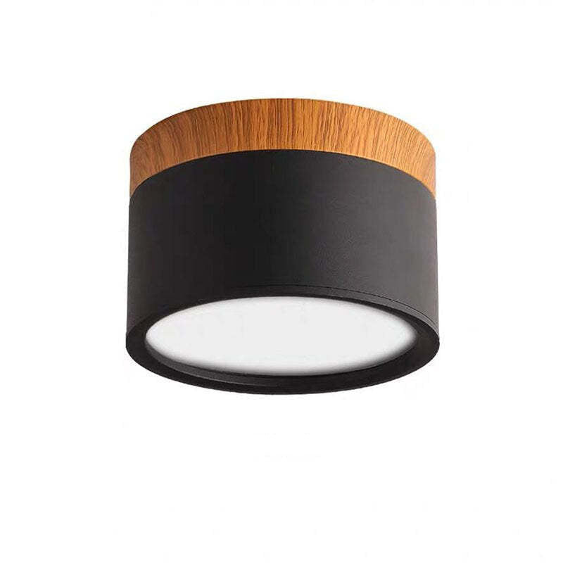 Jojo Cylindrical Flush Mount Ceiling Light - Lamp Outdoor