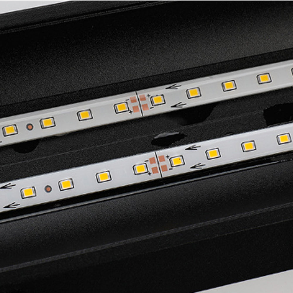 Arisha Modern Tri-Prism Metal Acrylic Waterproof Outdoor Wall Lamp - Lamp Outdoor