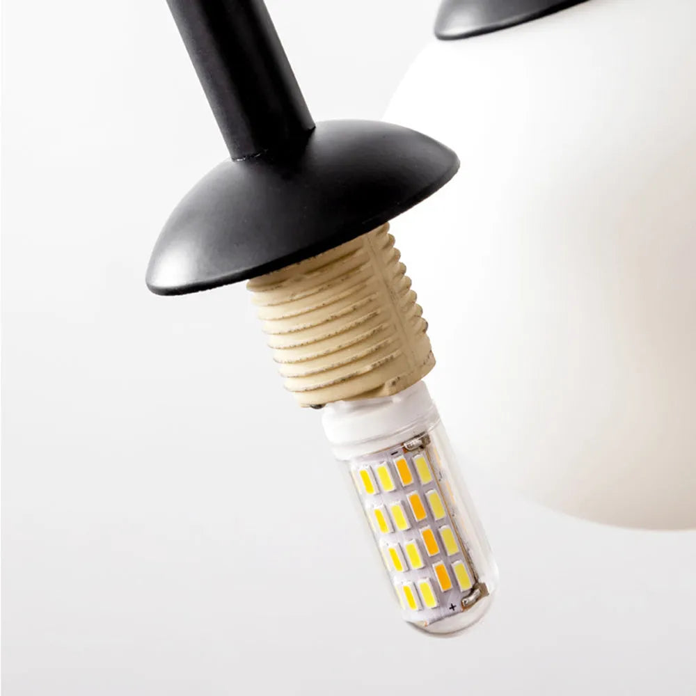 Monica Pendant Light Double Layer Glass Bubble - Lamp Outdoor