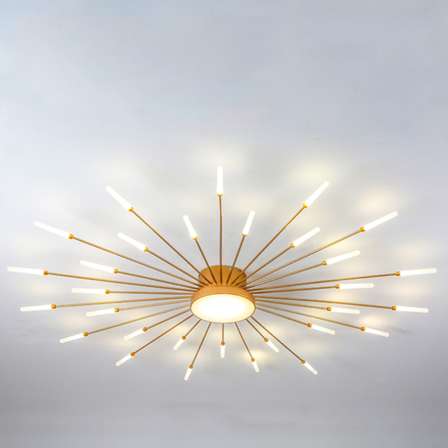 Wesley Modern Home Decoration Fireworks LED Ceiling Light - Lamp Outdoor