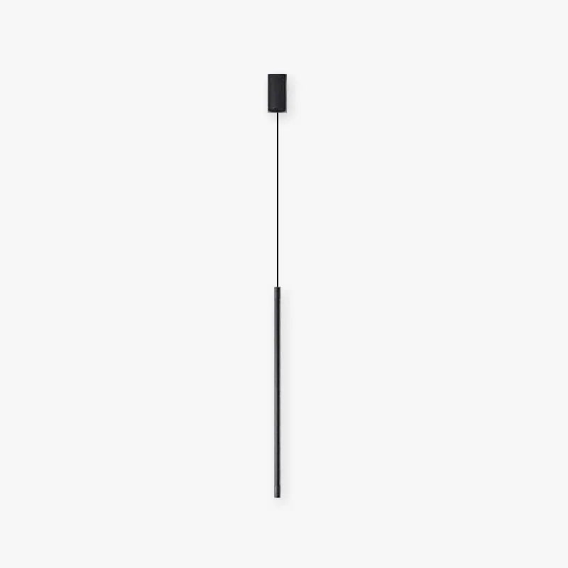 Erix Minimalist Linear Pendant Light Bedside, Black - Lamp Outdoor