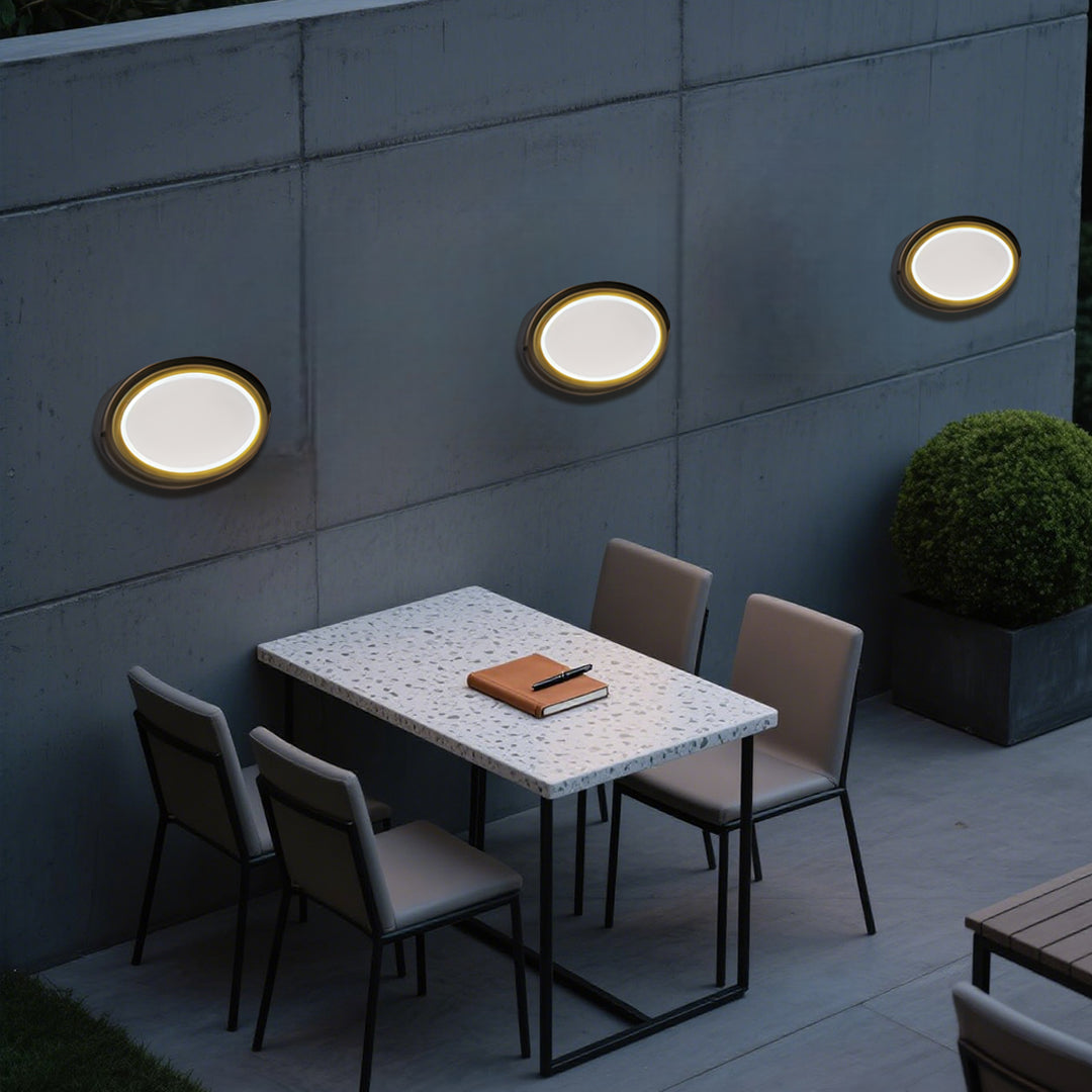 Outdoor Black Wall Lights Waterproof Minimalist Style - Lamp Outdoor