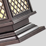 Pillar Light Fixtures Waterproof Three Color Temperature Adjustable - Lamp Outdoor