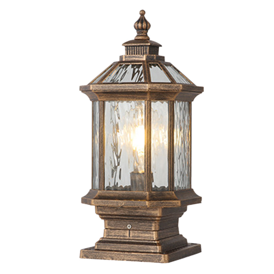 Vintage Lantern Pillar Lights European-style - Lamp Outdoor